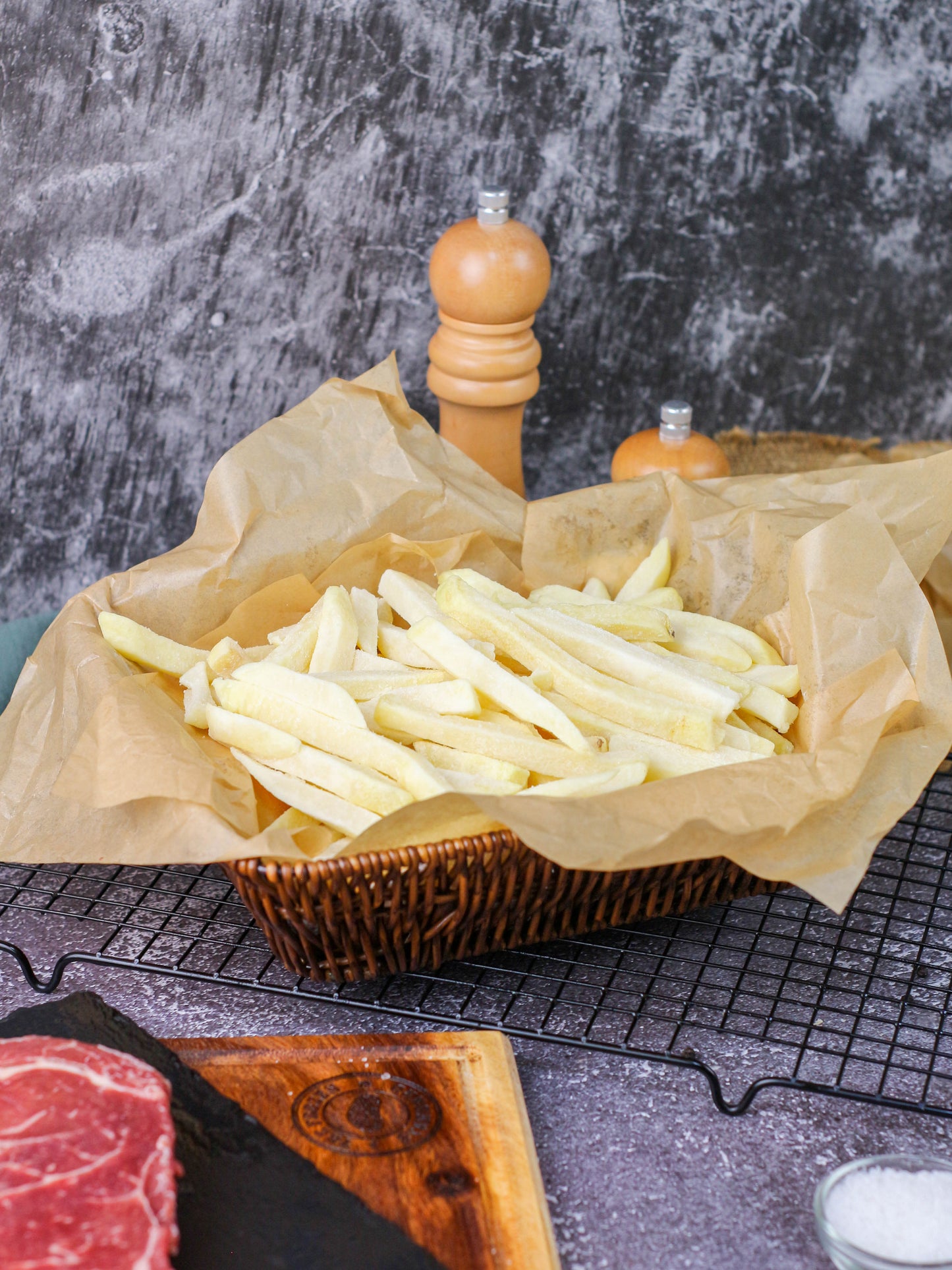 Sunny Day Straight Cut French Fries 1 kg/pack